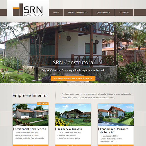 Leia mais sobre o artigo SRN Construtora – Site