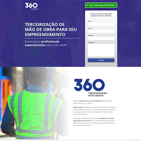 Leia mais sobre o artigo 360 Terceirização Inteligente – Site